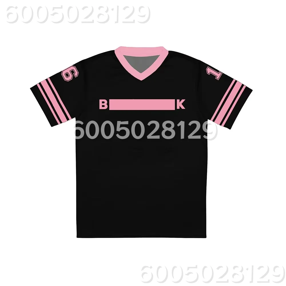 DEADLINE Number 16 Jersey Short Sleeve V-neck Men Women T-shirt Unisex Streetwear Casual Design 3D Print Female Family Kids Tees