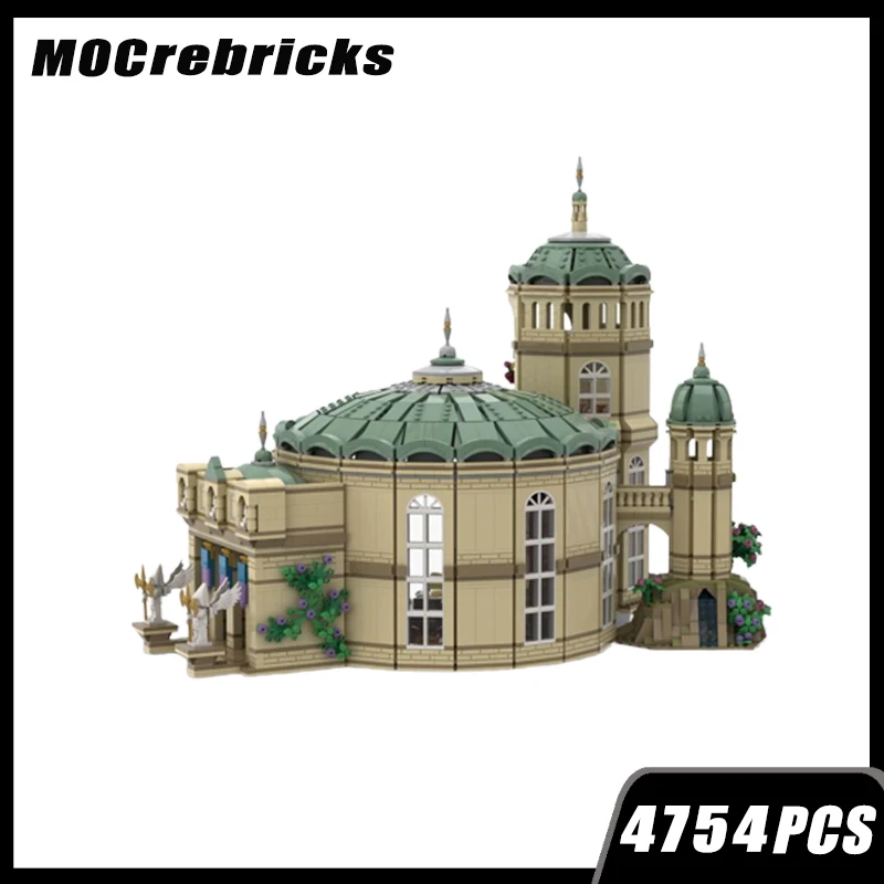 

Street View Series Royal Palace Architecture MOC Building Block Technology Assembled High Difficulty Puzzle Brick Toys Gift