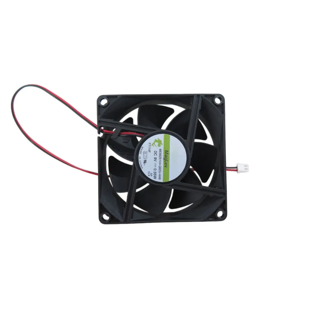 For SUNON ME80251V4-Q02U-AA9 DC9V 0.55W 2PIN 2Lines (Wire length 265mm) Cooling Fan
