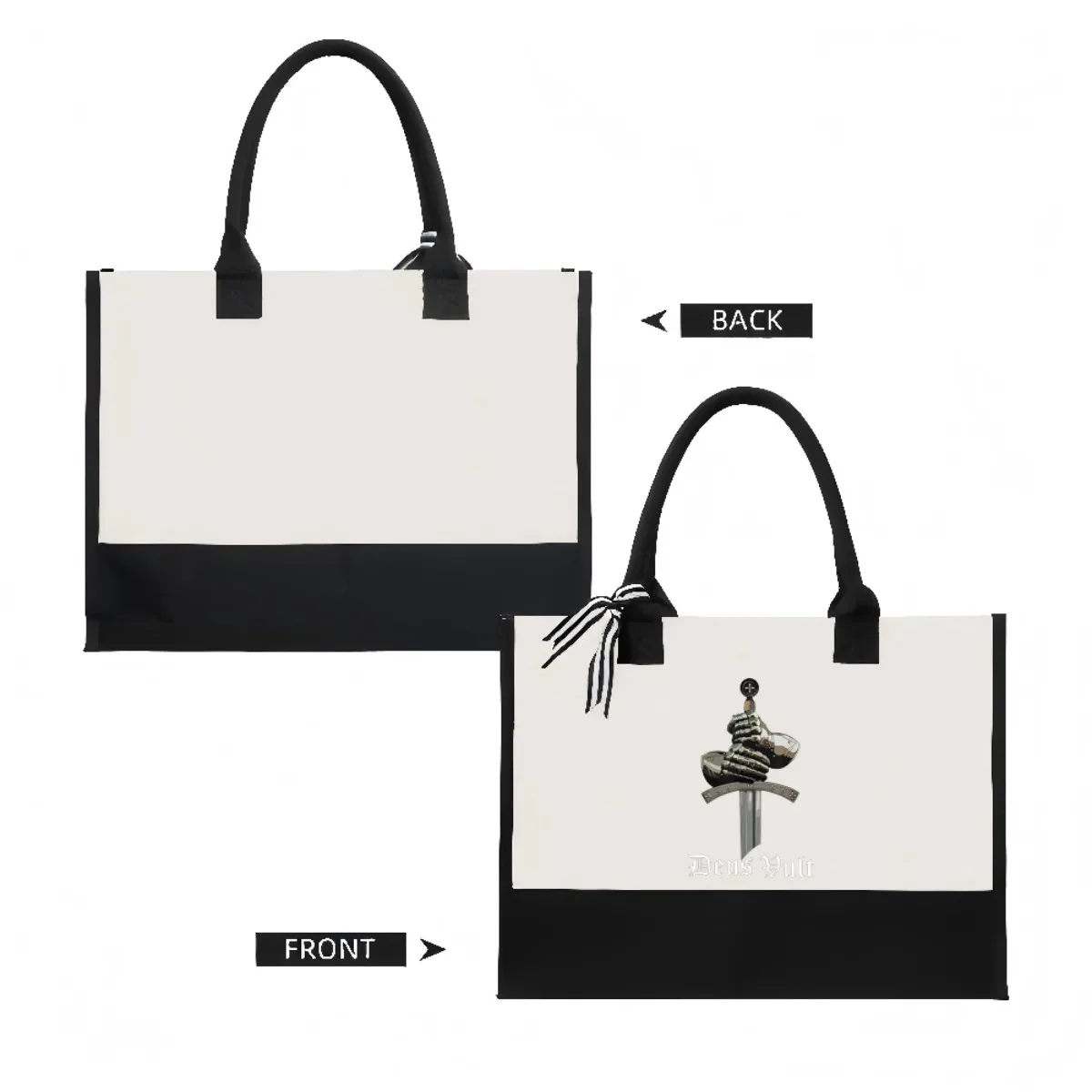 K and a السيف 2026 وصول جديد موضة عملية واسعة قابلة لإعادة الاستخدام حمل حقيبة نمط طباعة 2 لهجة الثقيلة الكتف الكبير #2