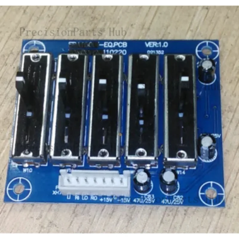 Dual Power DC Supply, 5/10/15-Band EQ Equalizer, Front Tone Panel
