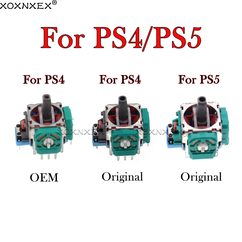 ALPS OEM potenciómetro 3D Joy Stick módulo de Joystick de eje analógico para Sony PS4 Gamepad para PS5 Slim Pro Controller
