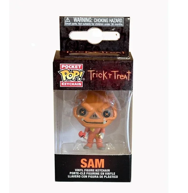 Funko Pop Pocket Pop Keychain Trick R Treat Sam Vinyl Figure Keychain Collection 2023 Fair Model Toys for Children Birthday Gift view 3