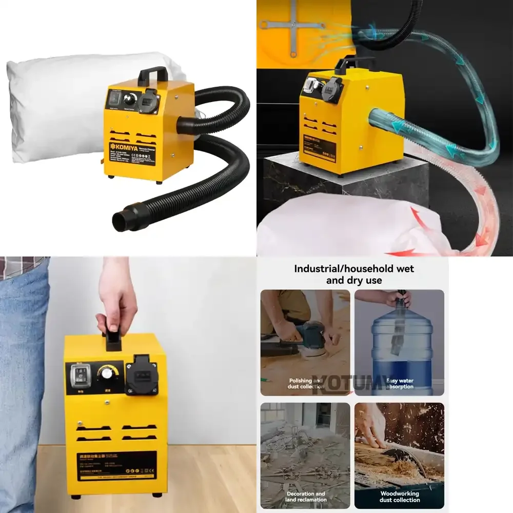 WAP01 Industrial Vacuum Cleaner with Cyclone Separator for Woodworking and Dust Collection