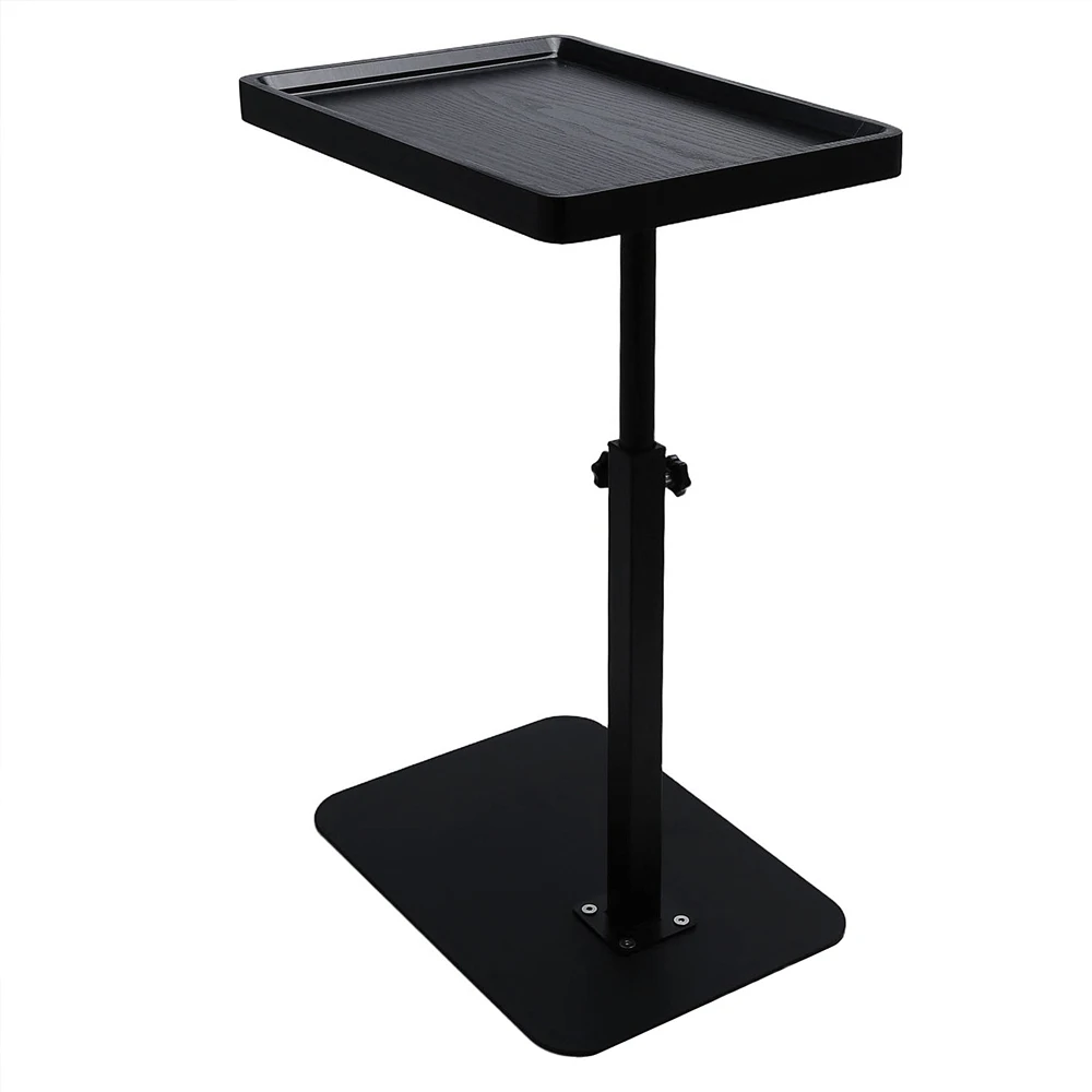 Adjustable Laptop Desk Medical Bed Food Tray Table Rolling Cart Overbed Bedside Table 360° Rotatable Sofa Tray Table Home Office