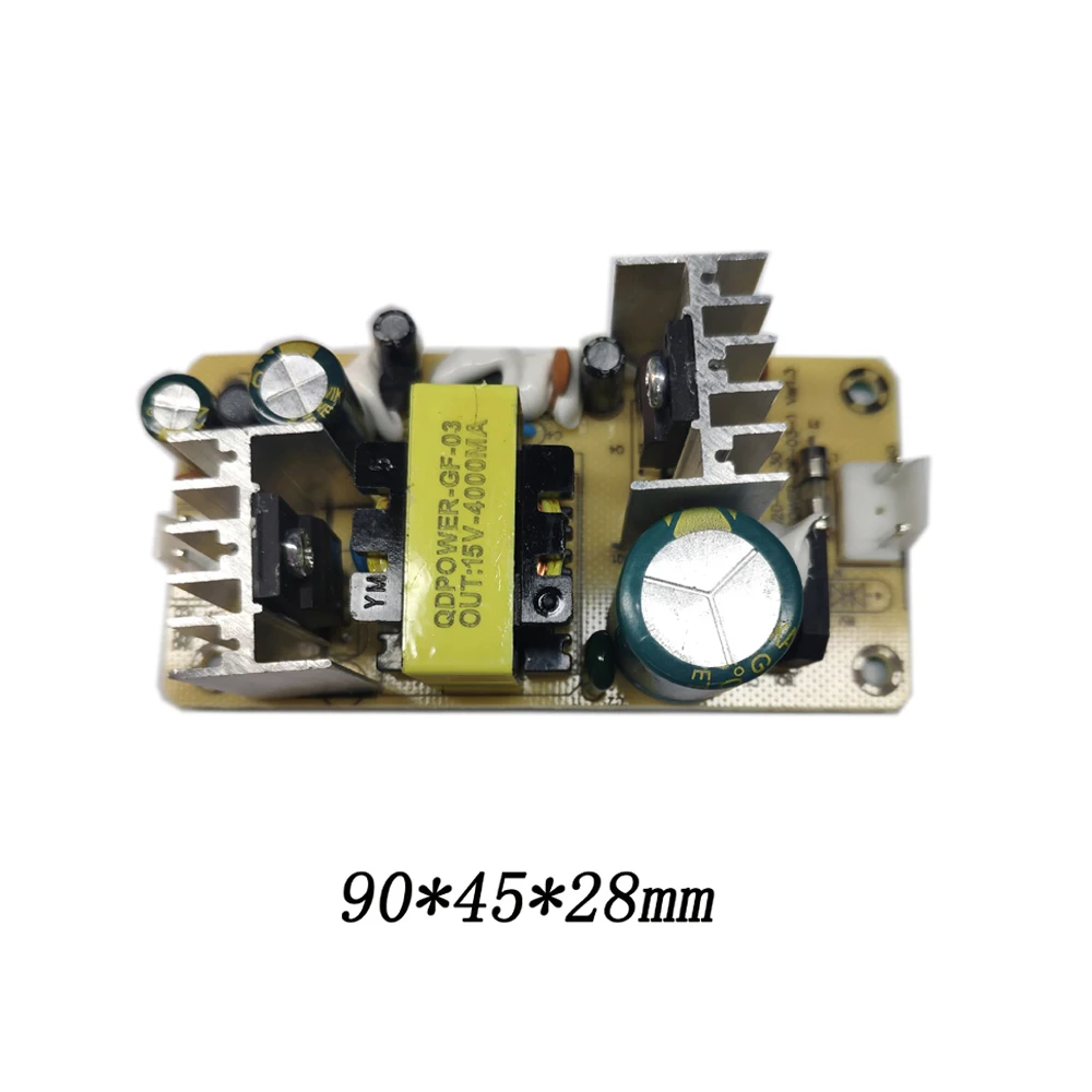 1PC Switching Power Supply Board AC-DC Convertor 15V 4A Power Supply Module60W Power Module Raw Board 87% Conversion Efficiency