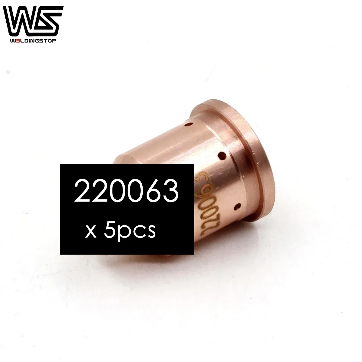 WS 220063 Gouging nozzle for 1650 Plasma Cutter Consumables PKG/5
