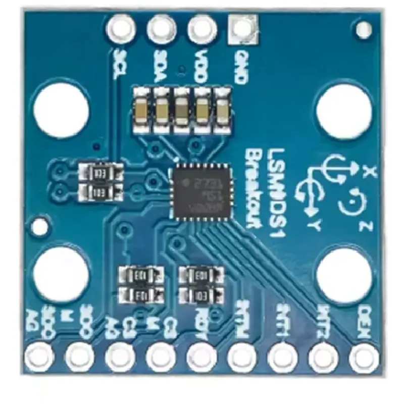 Reliable-GY-LSM9DS1 High-Precision Sensor Module 9-Axis Acceleration Gyroscope Detection,GY-LSM9DS1 High-Precision Sensor Module