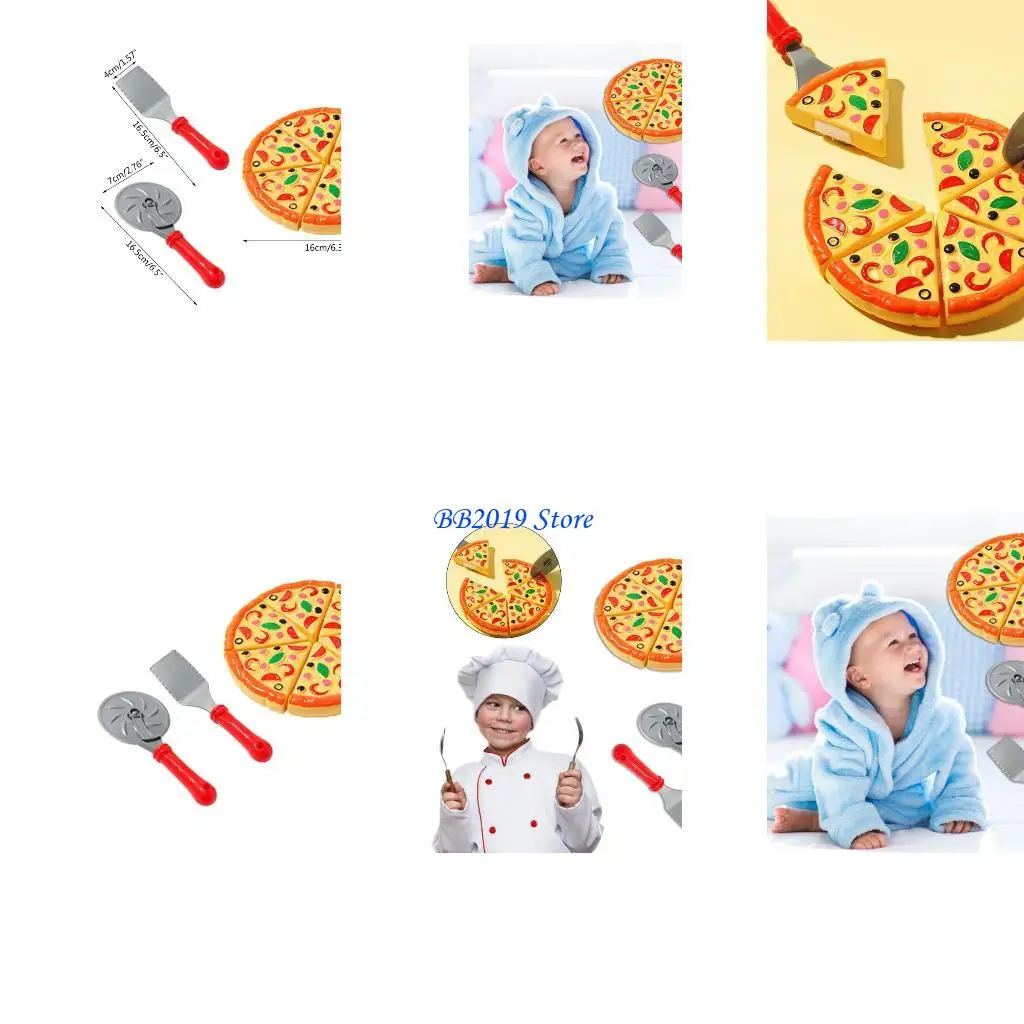 Q0KB Kids Pizza Toy Educacional Toy Education