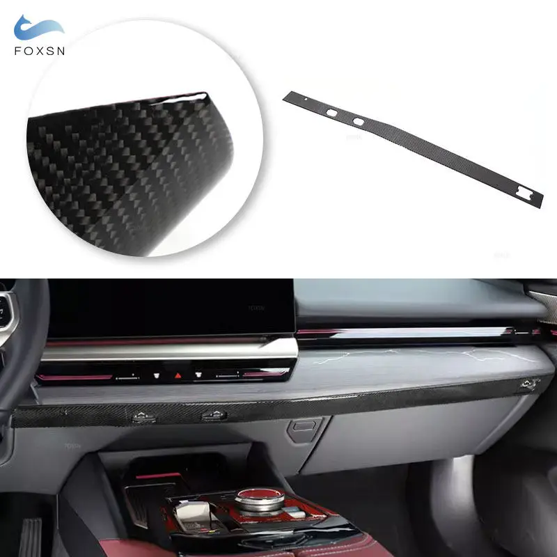 

Центральная панель управления, нижняя панель, накладка, наклейка для BMW 5 серии i5 G60 2024 2025, автомобильные аксессуары для интерьера с левым рулем/правым рулем