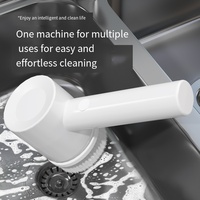 3 IN 1 Electric Cleaning Brush Cordless Spin Scrubber Bathroom Multifunctional Kitchen Toilet Portable Powerful Clean Brush