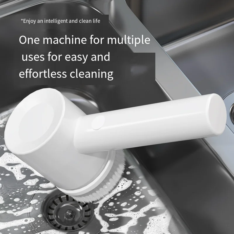 3 IN 1 Electric Cleaning Brush Cordless Spin Scrubber Bathroom Multifunctional Kitchen Toilet Portable Powerful Clean Brush