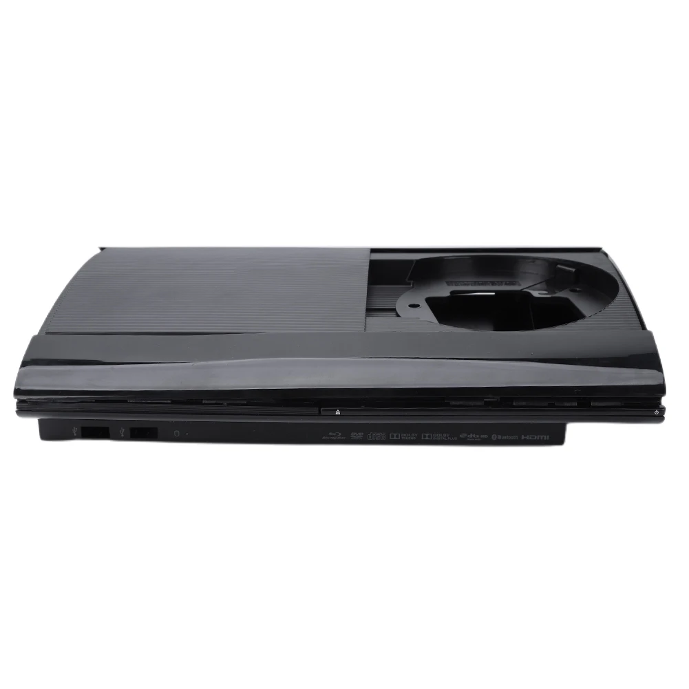 

Полный комплект корпуса для игровой консоли PS3 Super Slim 4K 4000, черный, с винтами, лицевая панель, аксессуары для геймеров