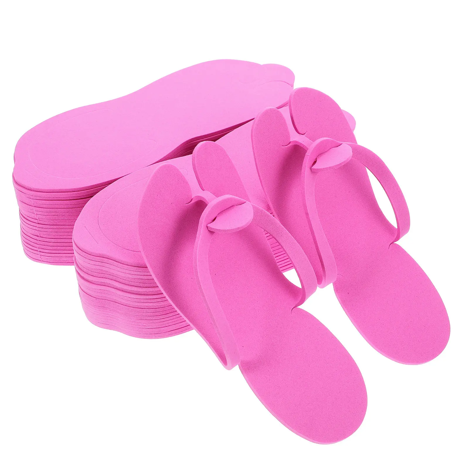 

24 пары одноразовых тапочек из ЭВА для гостей, для маникюра, спа-процедур, путешествий, отелей, домашнего использования, дышащие, удобные, легко надеваемые