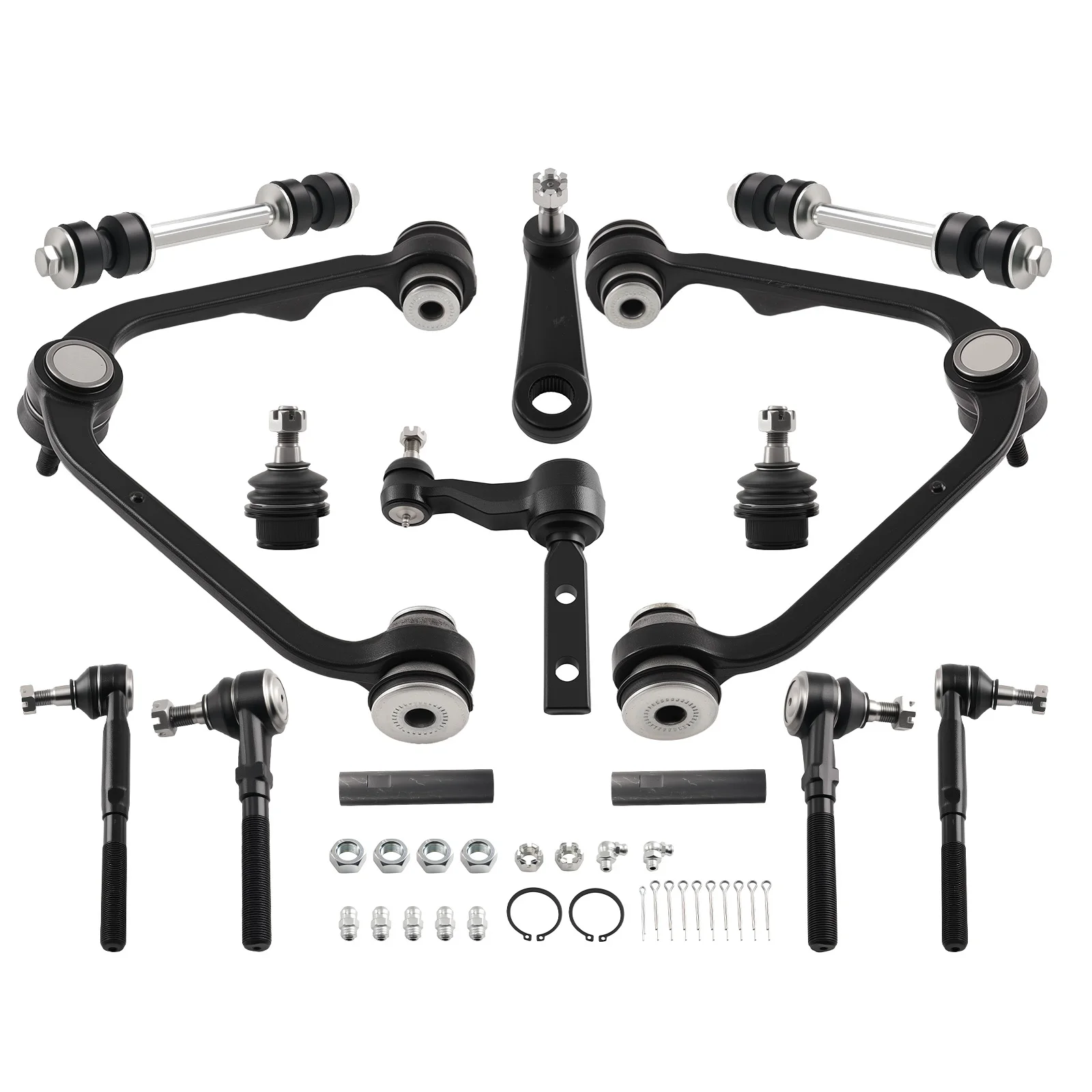 Front Upper Control Arm Lower Ball Joint Tie Rod for F-150 Expedition 1997-2003