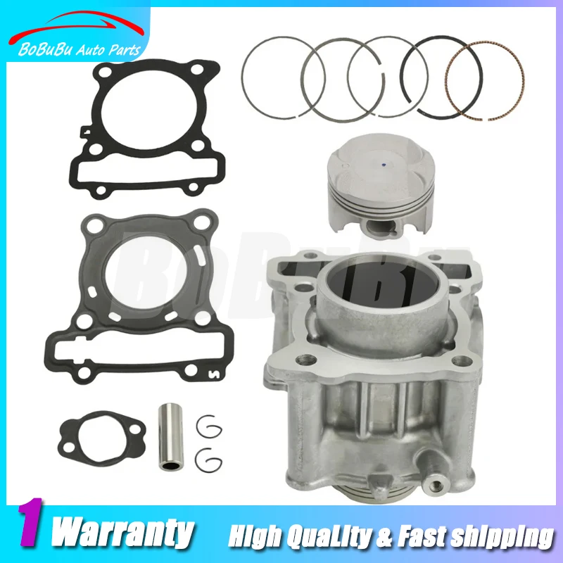 

52mm Cylinder Barrel Piston Gasket Kit For Yamaha GPD125A NMax N-Max 125 2DS-E1311-10 2DP-E1351-02 2DS-E1181-00 2DS-E1631-00