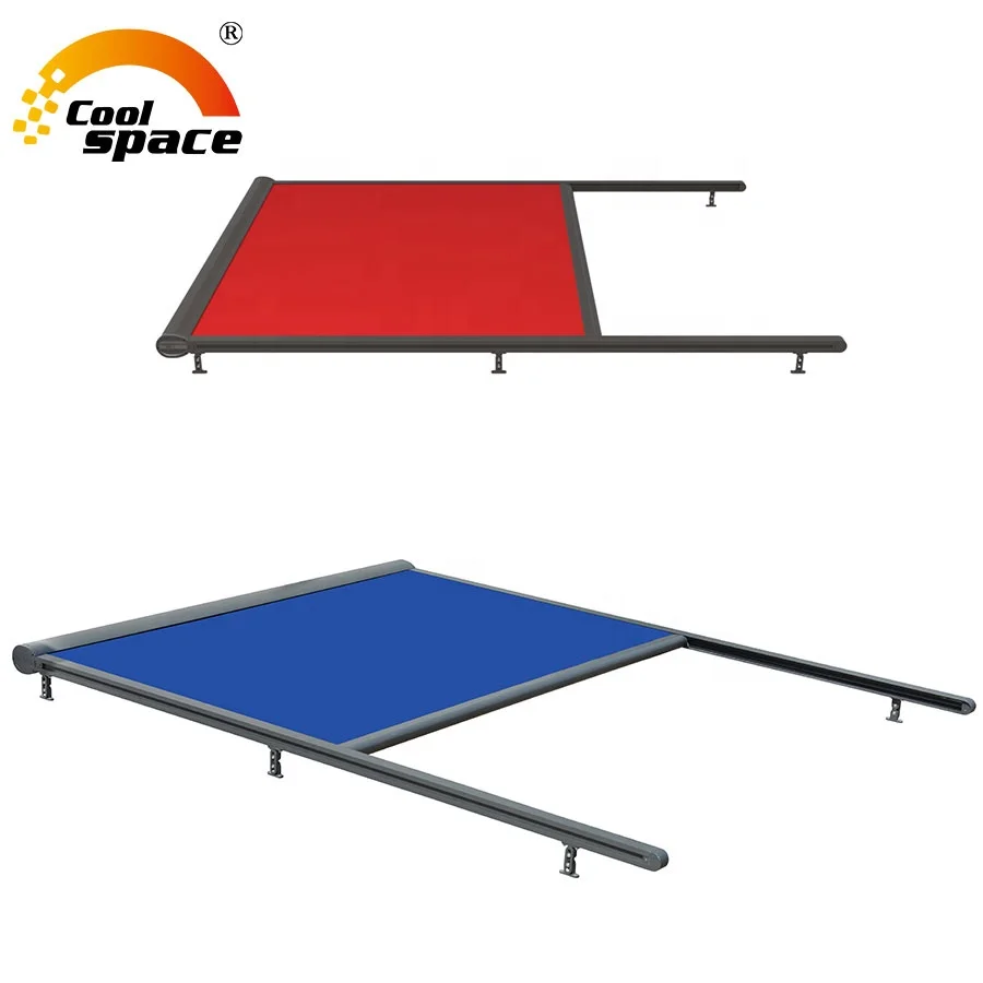 

5m, 4m 3m, Outdoor Retractable Pergola Outdoor Proof Awning Arches Arbours Gazebo with Acrylic Fabric