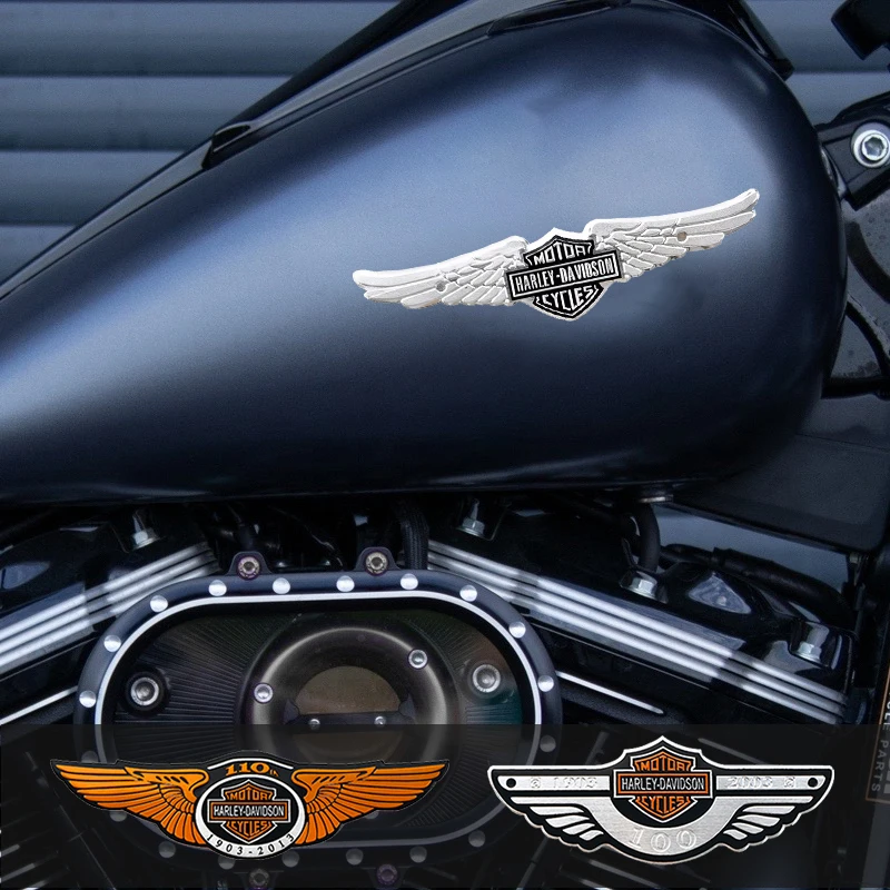 Sticker autocollant, Harley Davidson moto logo Logo stylisé