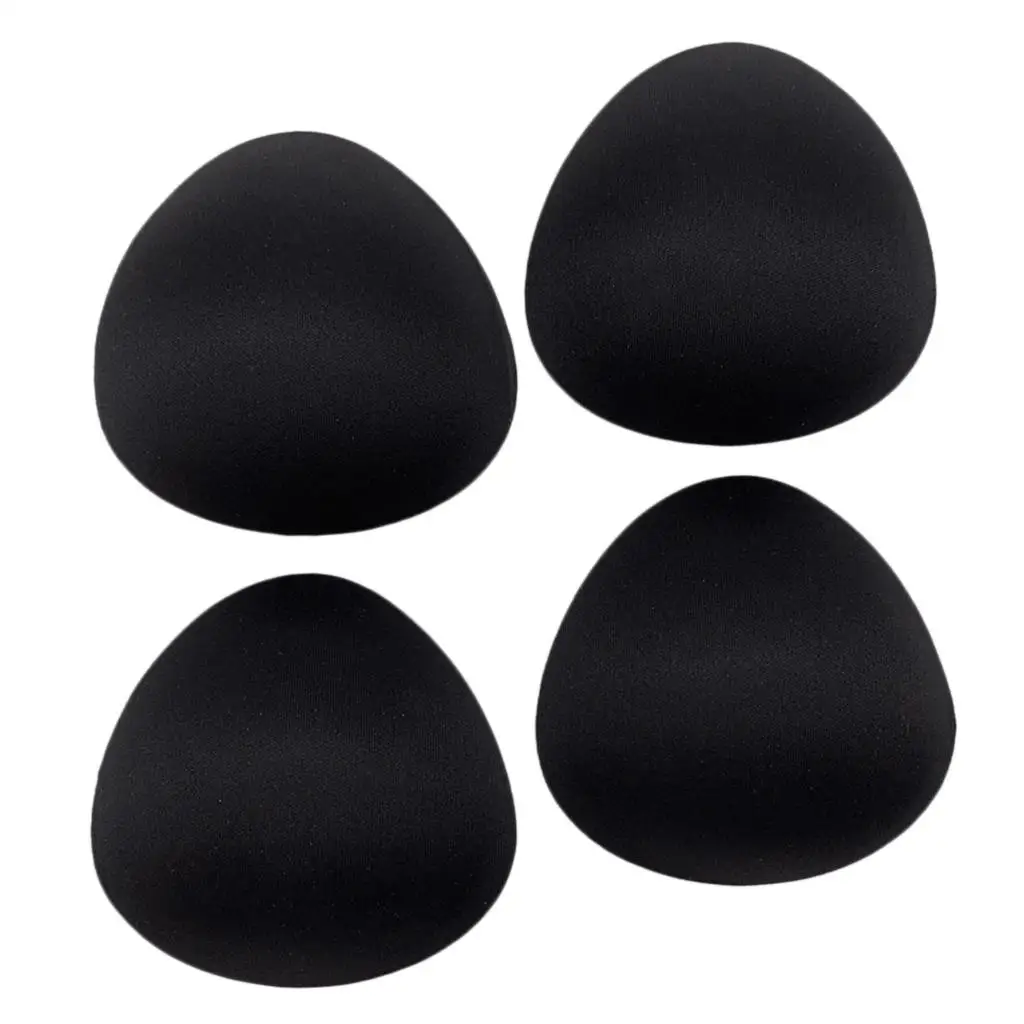 High Quality Sponge Bra Pad Insert Comfortable Triangle Push Up Pads for Swimwear and Sport Bra