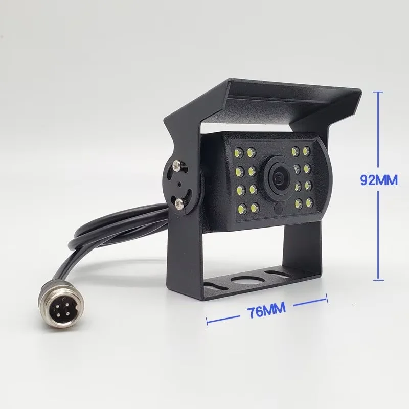 Parking CCD HD Rear View Camera For Truck Trailer Pickups RV Backup Heavy Duty 18 LED IR Night Vision Waterproof Vehicle