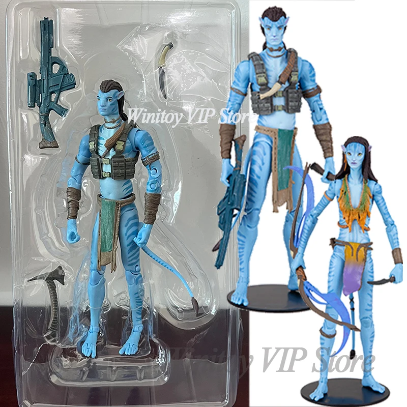 Avatar Jake Sully Neytiri Avatar Figure Colonel Miles Quaritch Movie Role Avatar Collectible Action Figures Toy  Birthday Gifts