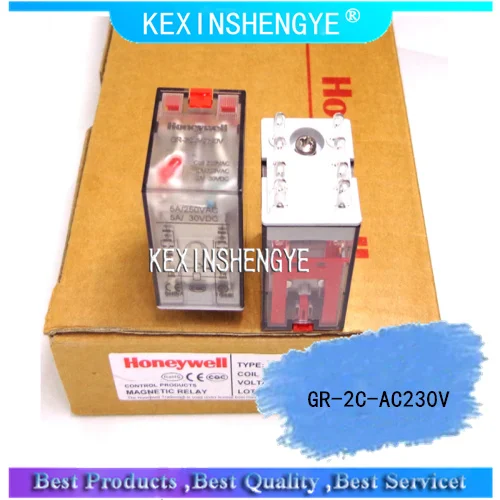 Brand new original Honeywell GR-2C-AC230V 8-pin intermediate relay  5pcs/lote