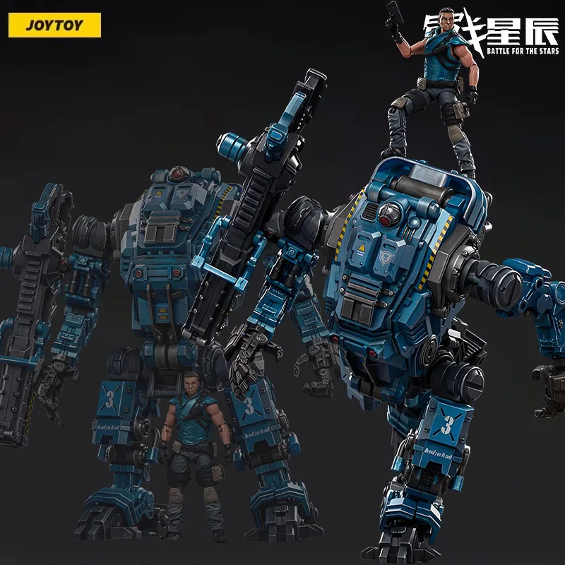 JOYTOY Original Model Kit FREEMAN MACHITE ARTOA Mecha 24cm Driver 10cm 1/18 Anime Figure Model Toys Model Gifts for Boys