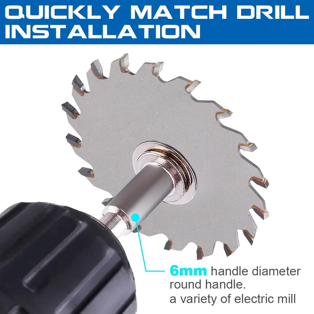XCAN 1pcs 54.8mm TCT Circular Saw Blade Wood Cutting Blade Carbide Tipped Cutting Disc Woodworking Tools