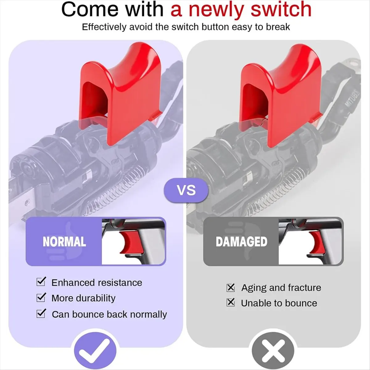 

A97G SV18 Триггерный переключатель в сборе для Digital Slim / SV18 Digital Slim в сборе Вакуумные запасные части