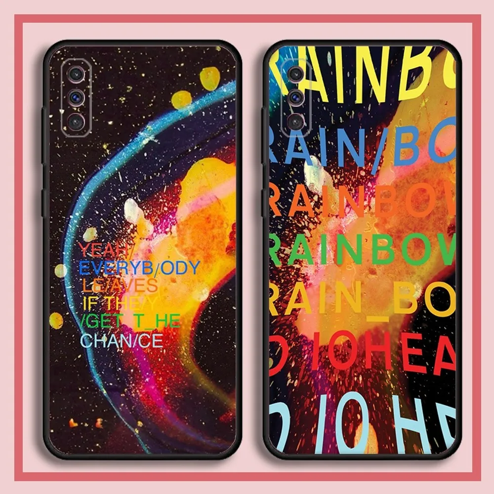 Radiohead Rock Band Phone Case For Samsung S23,23,22,30,21,10,9,Note20 Ultra,Lite,Ultra,5G,Plus,FE,Black Soft Case