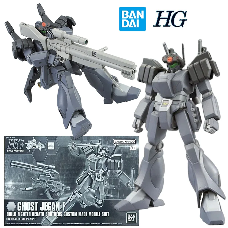 

Фигурка героя аниме Bandai PB HG 1/144 Ghost Jegan F 14 см, оригинальная Сборная модель Gundam, детская игрушка, подарок на день рождения, коллекция