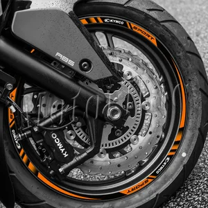 Motorradrad Rim Striis Striis Ribbon Accessoires für Kymco AK550 Xciting 400i 500 Xtown300i Downtown 350i Superdink125 8 Hauptverkäufe AK 550 Correia - №3