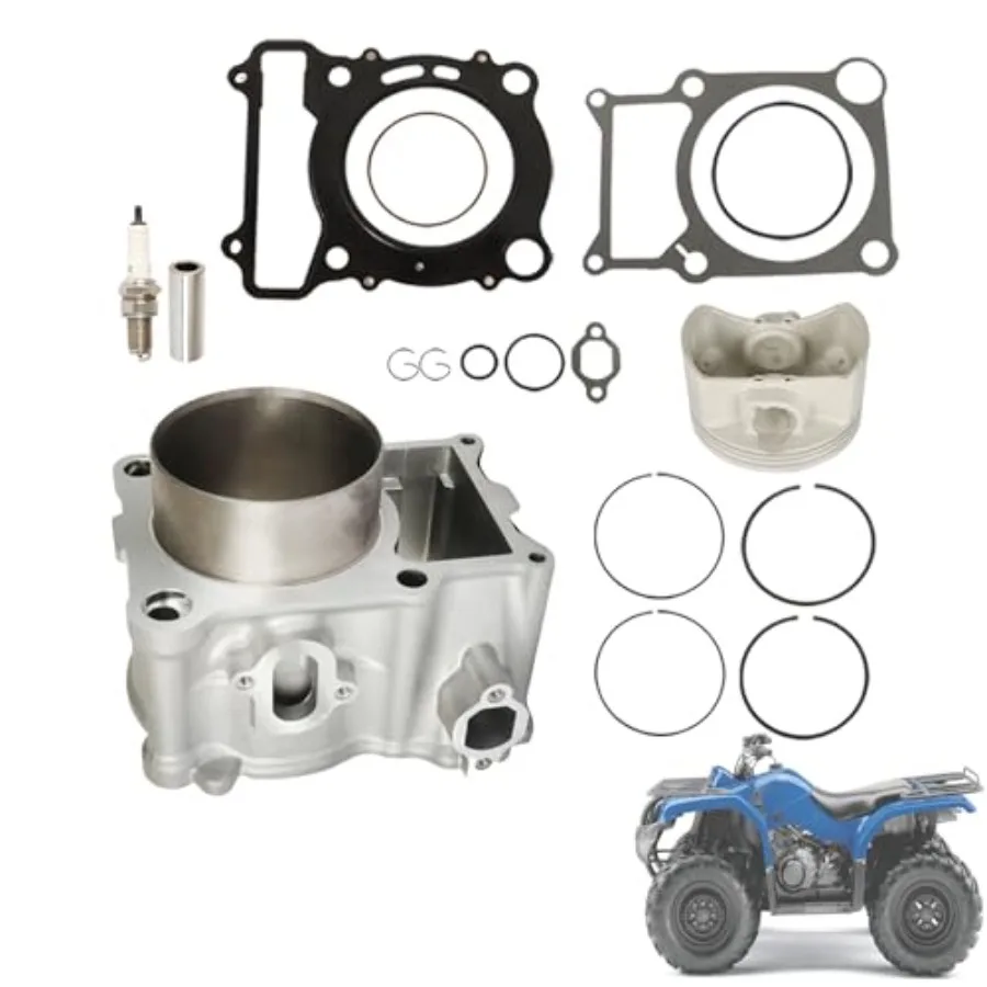 مجموعة حشيات المكبس الأسطوانية لاستبدال 20002006 كودياك 400 و 20072008 أشيب 400 YFM 400 934502202700 932108944700 5GH11 #1