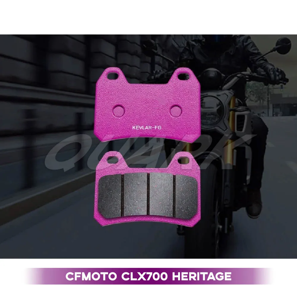 Brake Pads FOR CFMOTO CLX700 700CLX CLX Heritage sport Brake Disc Leather Accessories Disc brake Ceramic brake disc