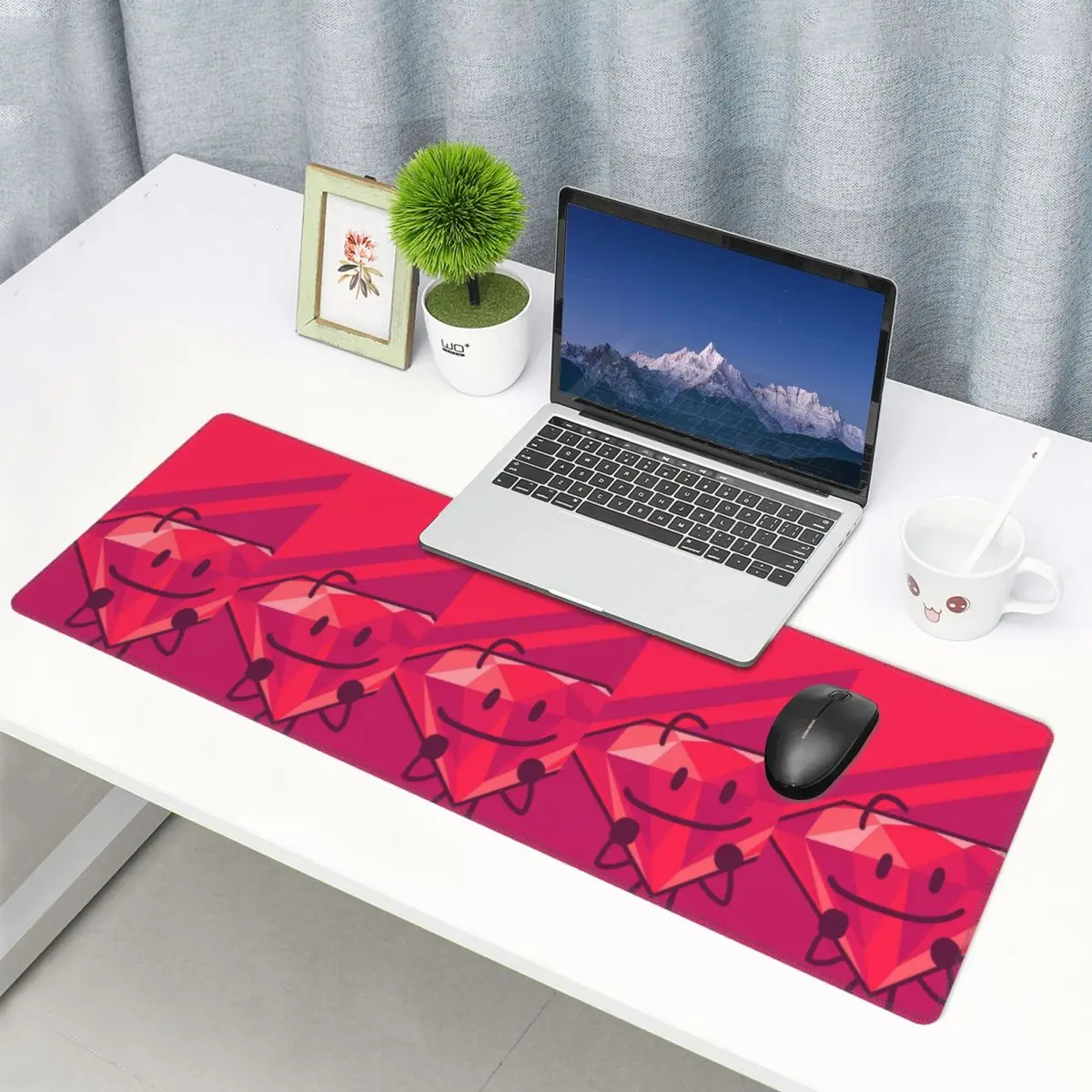 Large Mouse Pad Bfdi Battle For Dream Island Game Gamer PC Laptop Mats Keyboard Carpet Computer Gaming Desk Mat