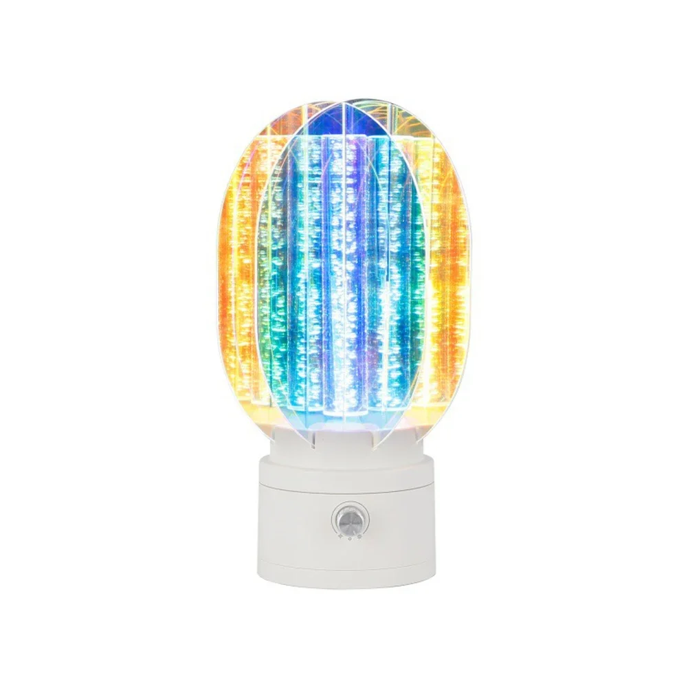 3D Rotating For Aurora Night Light For Romantic Rechargeable Night Light For Home Theater Bedroom Dimmable Soft Glow