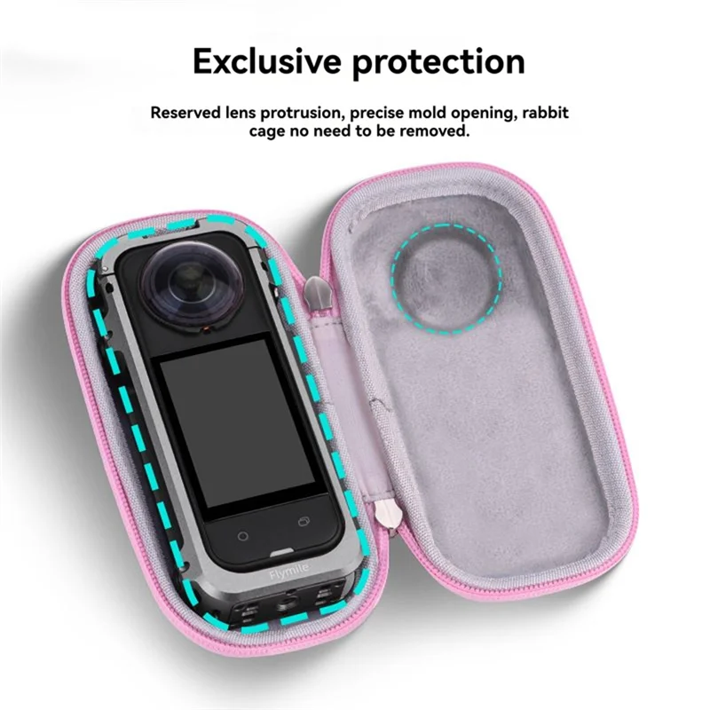 

【Buy It-Now!】Portable Camera Bag For Insta360 X5 Mini Hard Shell Travel Storage Case For Insta360 X5 Photography Accessorise