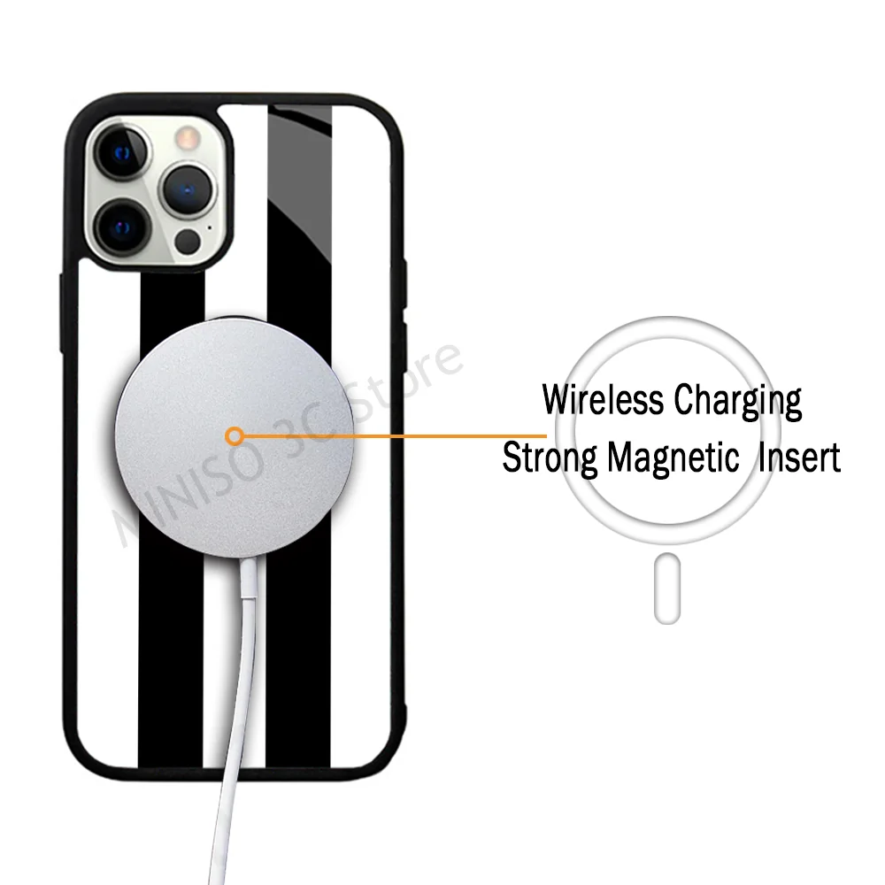 حافظة هاتف منزلية مغناطيسية قوية ، قميص مانشيستر ، 96 ، آيفون 15 ، 14 ، 13 برو ماكس ، 11 ، 12 ميني ، ماجسافي