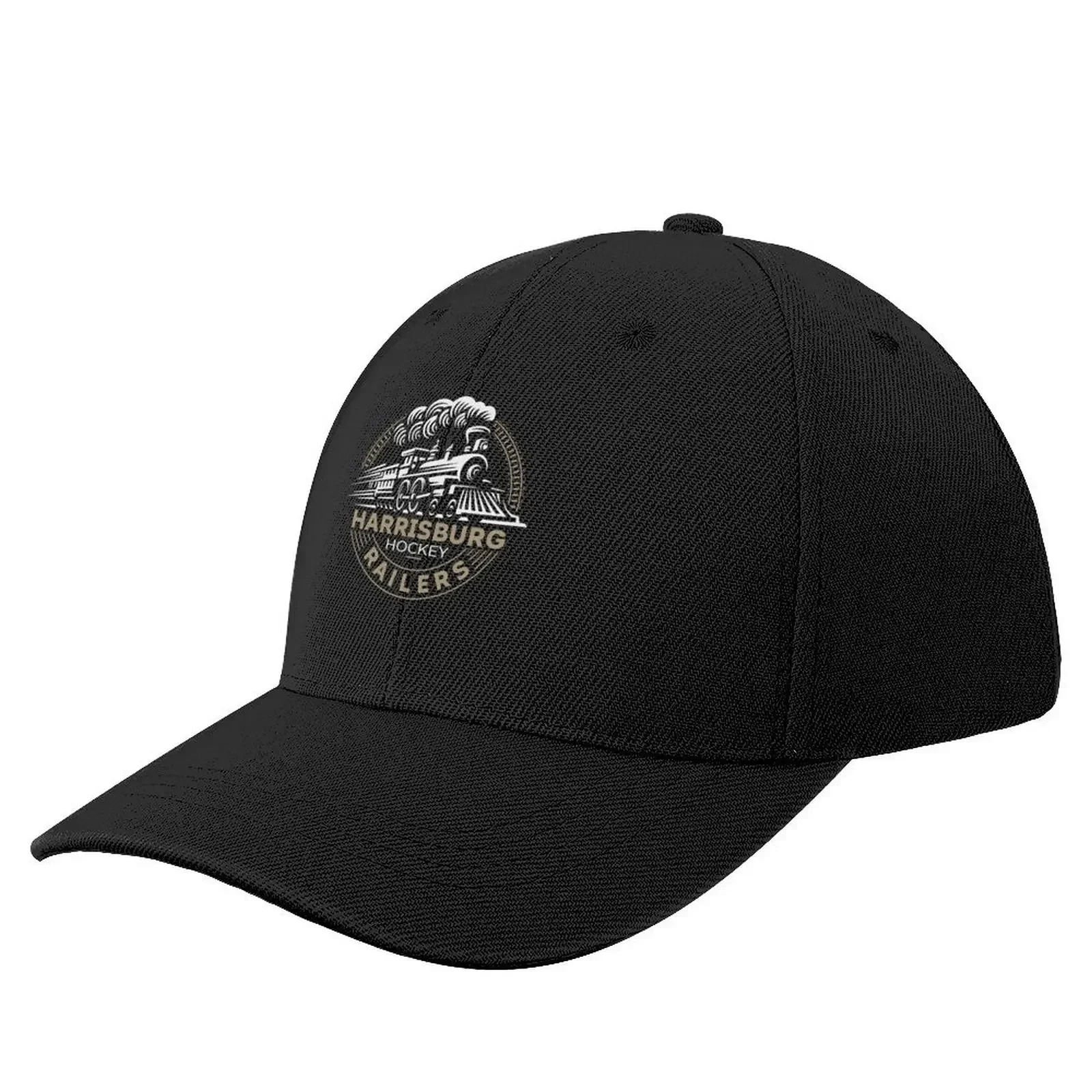 Harrisburg Railers Hockey Team Logo FOR DARK PRODUCTS Baseball Cap Hat Man Luxury New Hat Women's Beach Outlet Men's