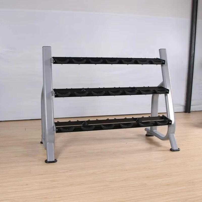 Adjustable Hex Dumbbell Stand Rack Solid Metal Material For Indoor Fitness Room Daily Placement Use