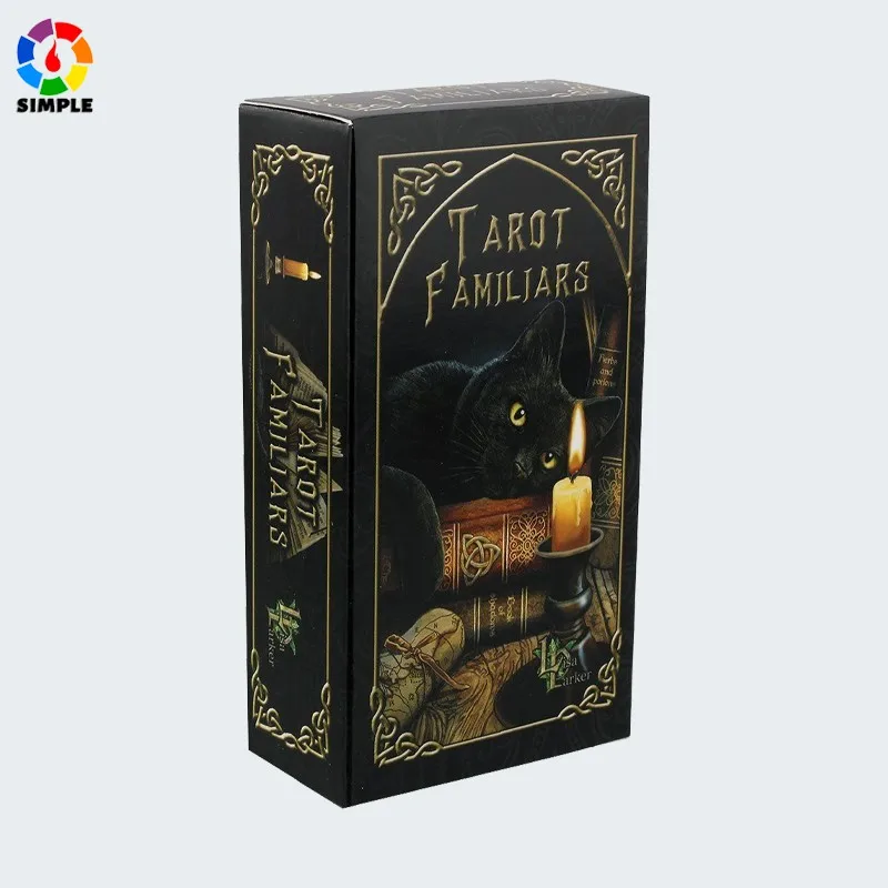 

Tarot familiars Cards lisa parker Board Game Deck Spanish divination game 78 Cards