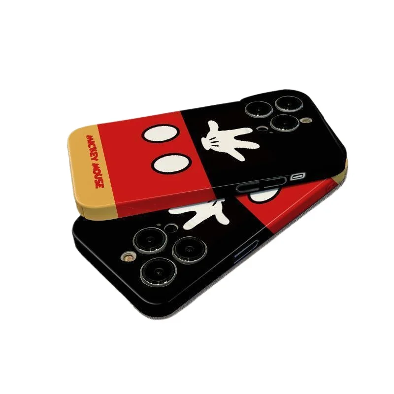 ميكي ماوس الكرتون لطيف s25 قضية الهاتف المحمول s24plus S23ultra شاملة s22 المضادة للسقوط A73 الهاتف المحمول واقية