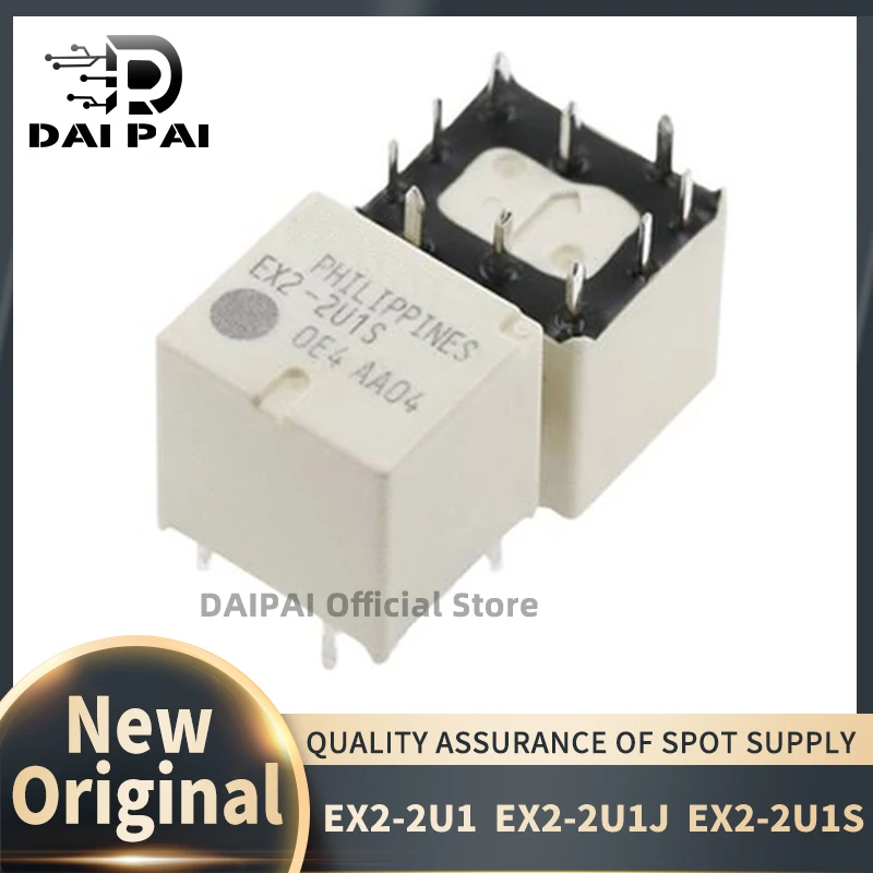 (10piece)100% New original  EX2-2U1 EX2-2U1J  EX2-N15 EX2-2U1S car central control relay NEC 150 Euro 10 pin