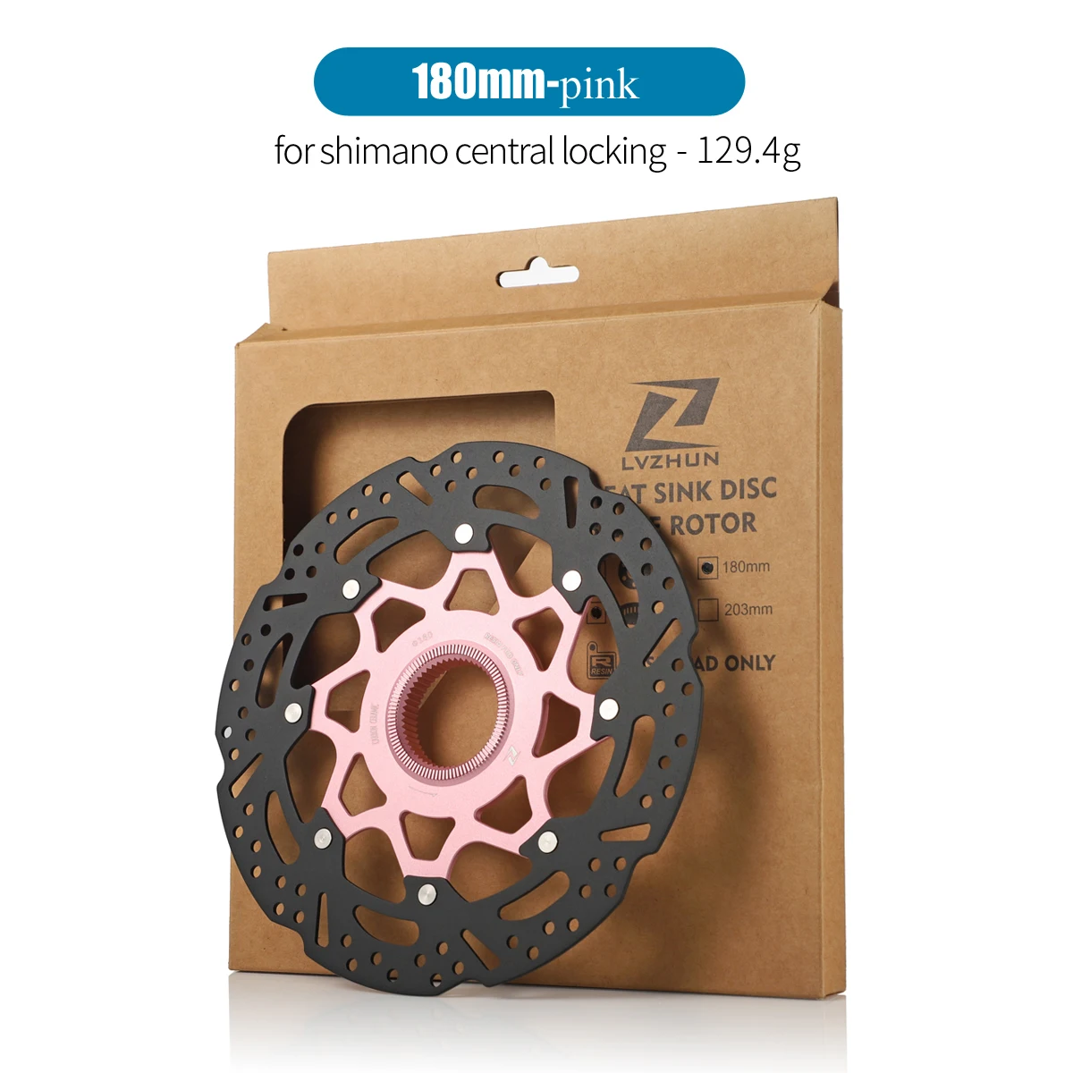 Lvzhun カーボンセラミック自転車ディスクブレーキローター 140/160