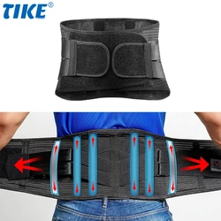 TIKE Adjustable Medical Double Pull Back Lumbar Support Belt Unisex Orthopedic Waist Brace Spine Decompression Waist Pain Relief