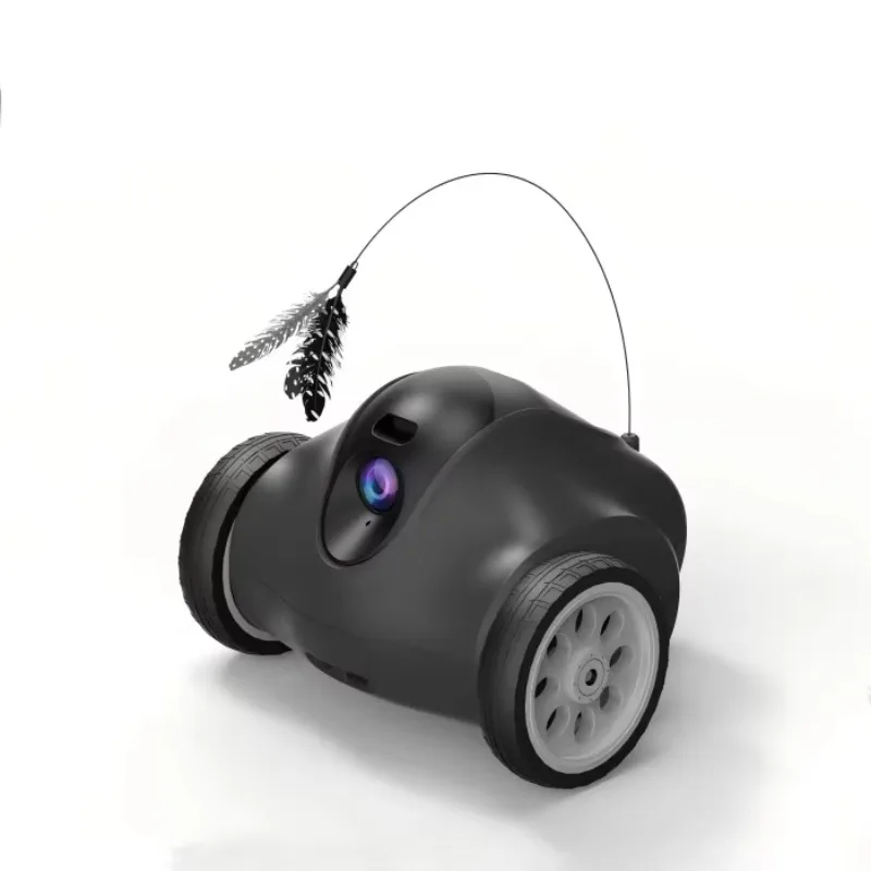 

32G Modern Wireless Robot Cat Toy Interactive Laser Camera Smart App Control Plastic Pet Dog Interactive Sports Toy