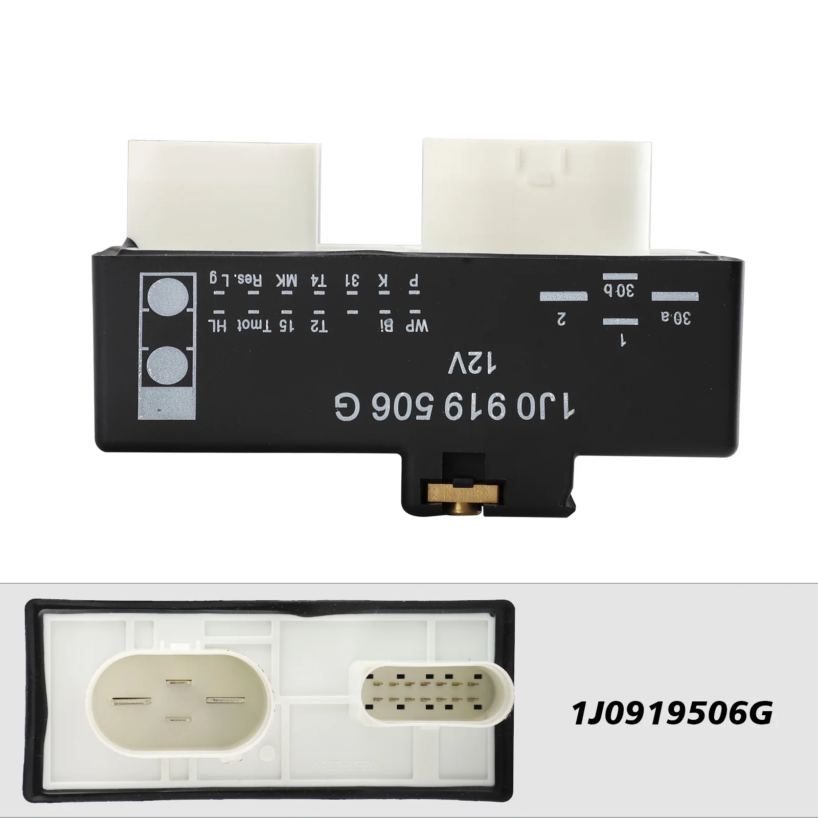 1J0919506G,1J0 919 506G Moduł silnika przekaźnika sterowania wentylatorem chłodnicy do Volkswagen VW Beetle Golf Jetta 1998 1999 1.9 2.0 L4 2.8 V6