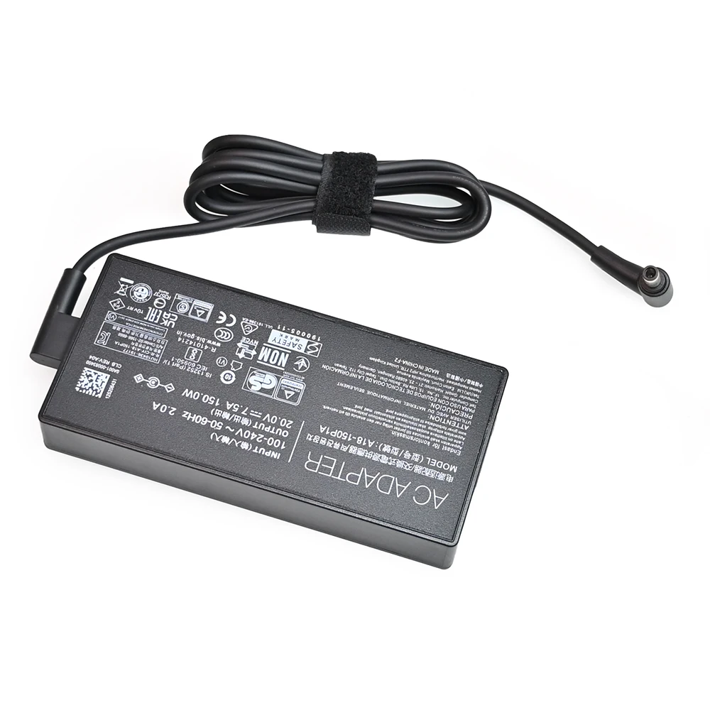 Imagem -02 - Carregador de Energia ac Laptop Adapter para Asus Adp150ch b Carregador para Fx505 Fx505d Fx505du Fx505dt Fx95g d Fx95gt 20v 7.5a 150w 6.0x3.7 mm