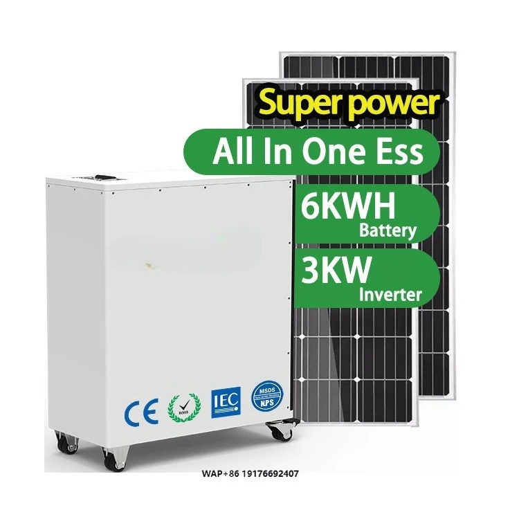 

220V Emergency Power Supply 6000Wh Charged by Solar AC Outlet Cars Solar Generator 3000W Portable Power Station