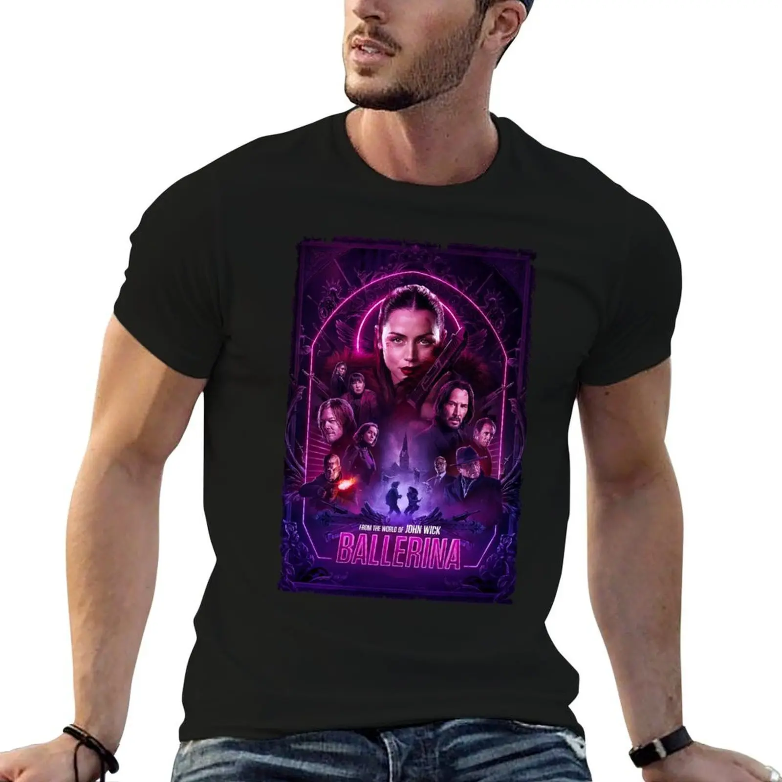 

Ballerina T-Shirt man t shirt designer t shirt man cotton anime tshirt T-shirt